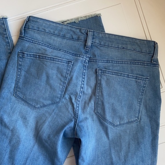 Vineyard Vines Furling Wash Raw Hem Skinny Denim Jeans Size 4 - Picture 5 of 8